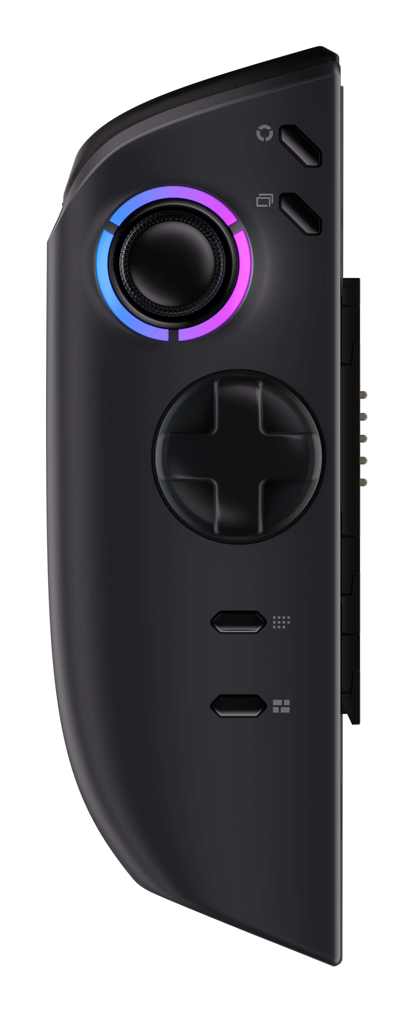 Lenovo Gamepad – USB + Bluetooth, 18 Tasten, LED, für Legion Go (8AHP2/8APU1/8ASP2), Schwarz
