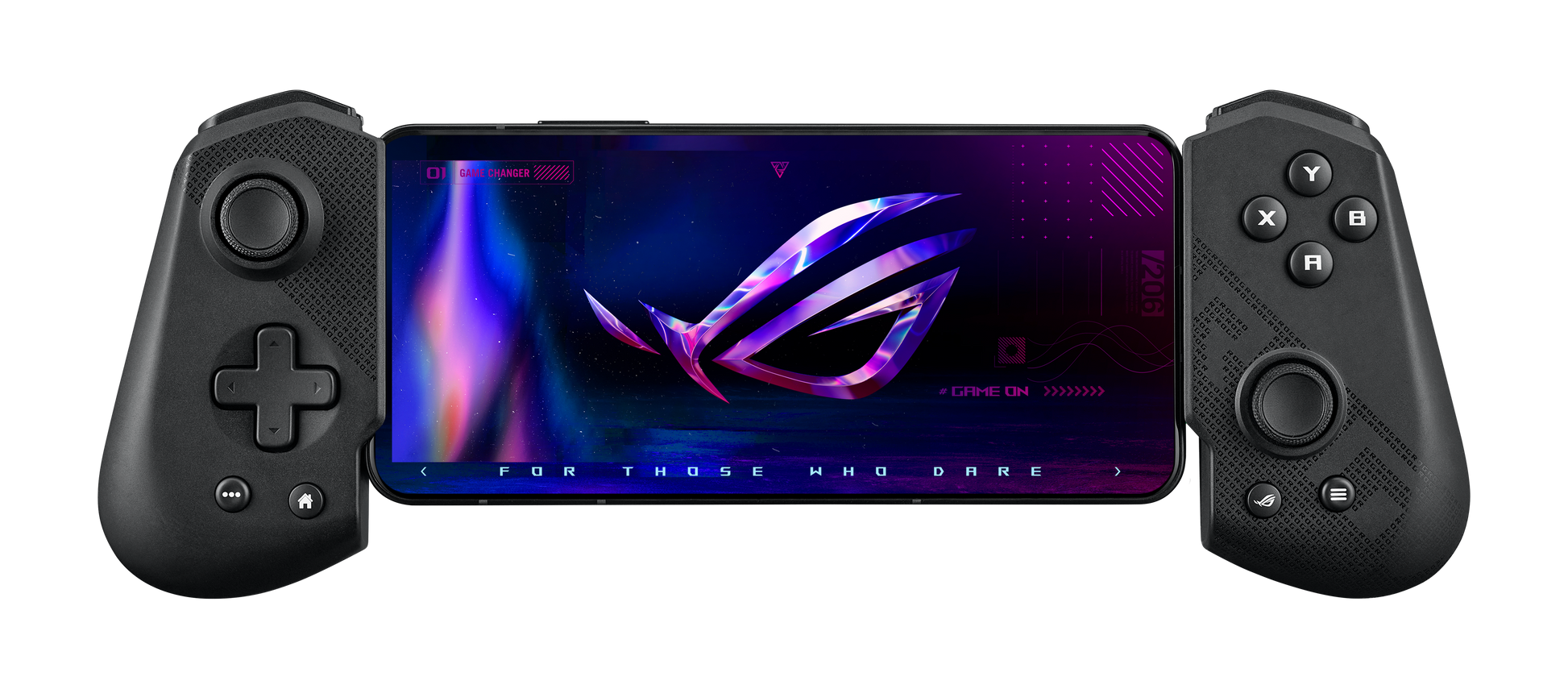 ASUS ROG Tessen – Mobiler Controller – kabelgebunden, USB-C – für Android – Schwarz/Grau