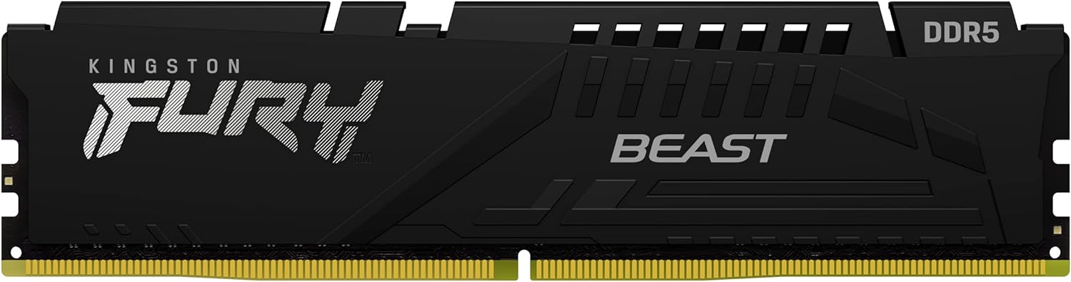 Kingston Technology Kingston FURY Beast – DDR5 DIMM – 16 GB 6800 MT/s CL34, 288-polig, Schwarz, EXPO