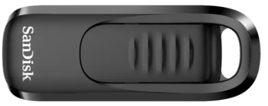 SanDisk Ultra Slider USB-Stick – 256 GB, USB-C (USB 3.2 Gen 1), einziehbar