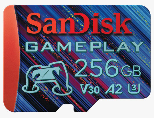 SanDisk GAMEPLAY Barcode-Etiketten