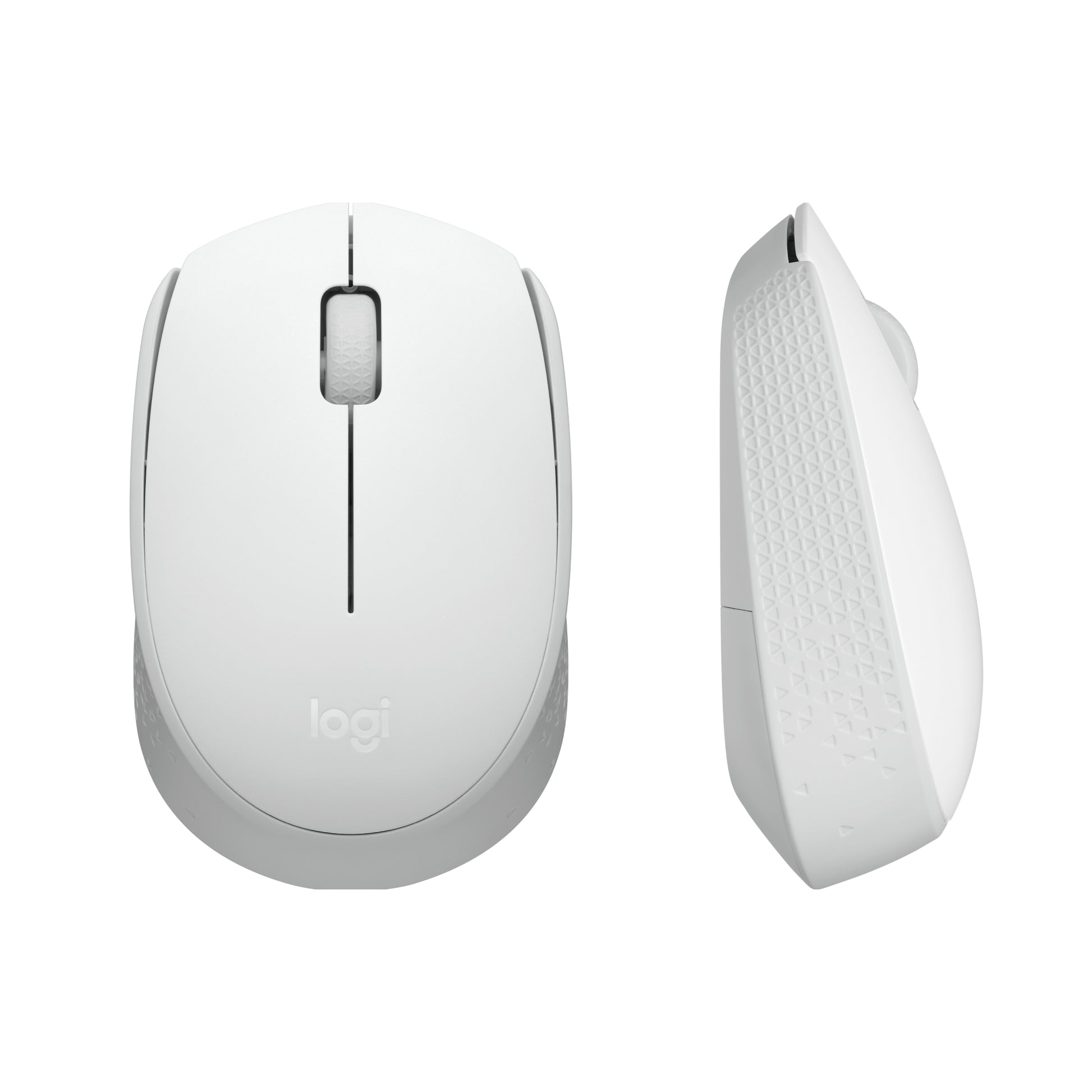 Logitech M171 Maus – Kabellos, Off-white