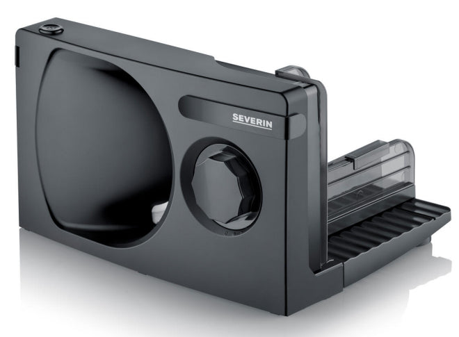 Severin Allesschneider AS9578 – 15 mm, 100 W, Kunststoff/Edelstahlmesser – schwarz