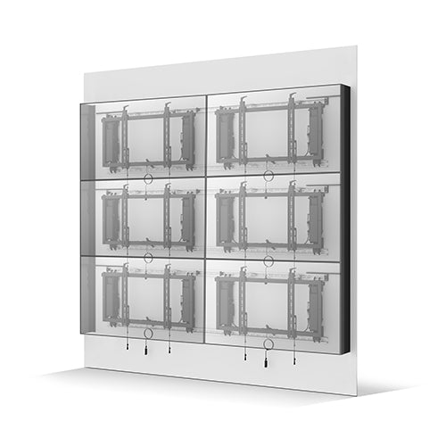 Chief CSACK06B – Monitor-Wandhalterung – Schwarz – für ConnexSys-Halterungen