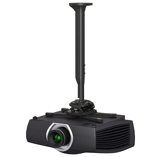 Chief KITMC045080B – Beamer Deckenhalterung, H 45–80 cm, 22 kg, schwenkbar, neigbar, 360°, schwarz