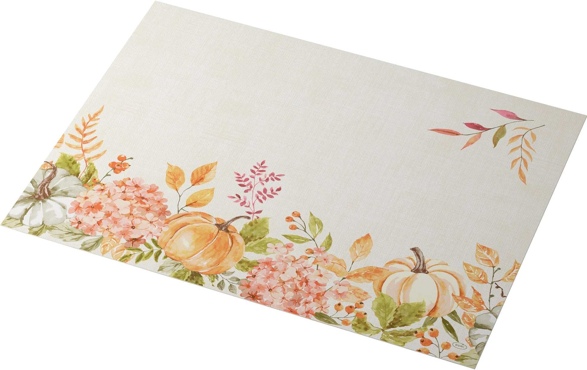 Duni Tischset Papier, Rechteckig, 30 × 40 cm, Kürbis-Motiv – FSC