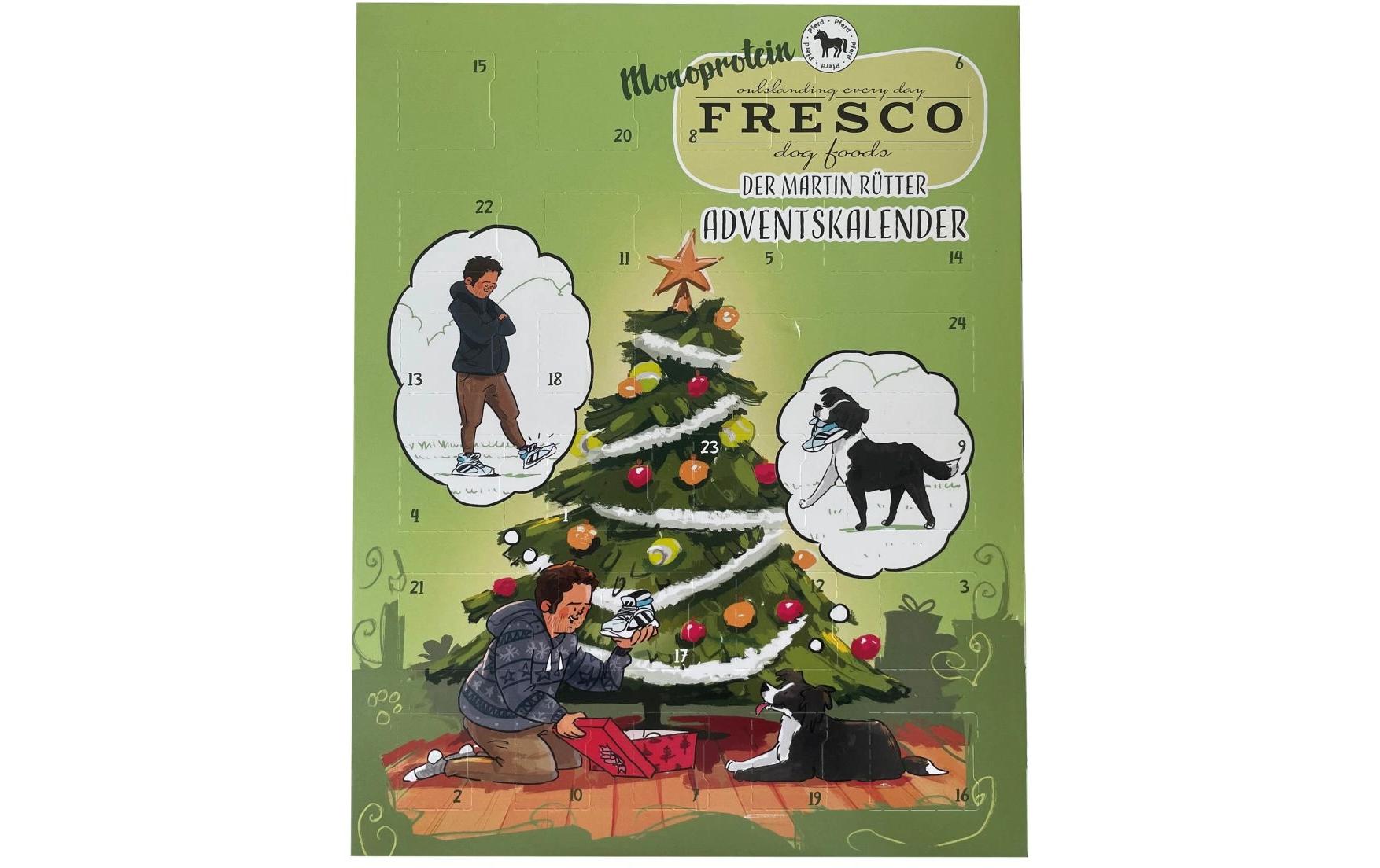 Fresco Adventskalender Mono – Pferd – 180 g
