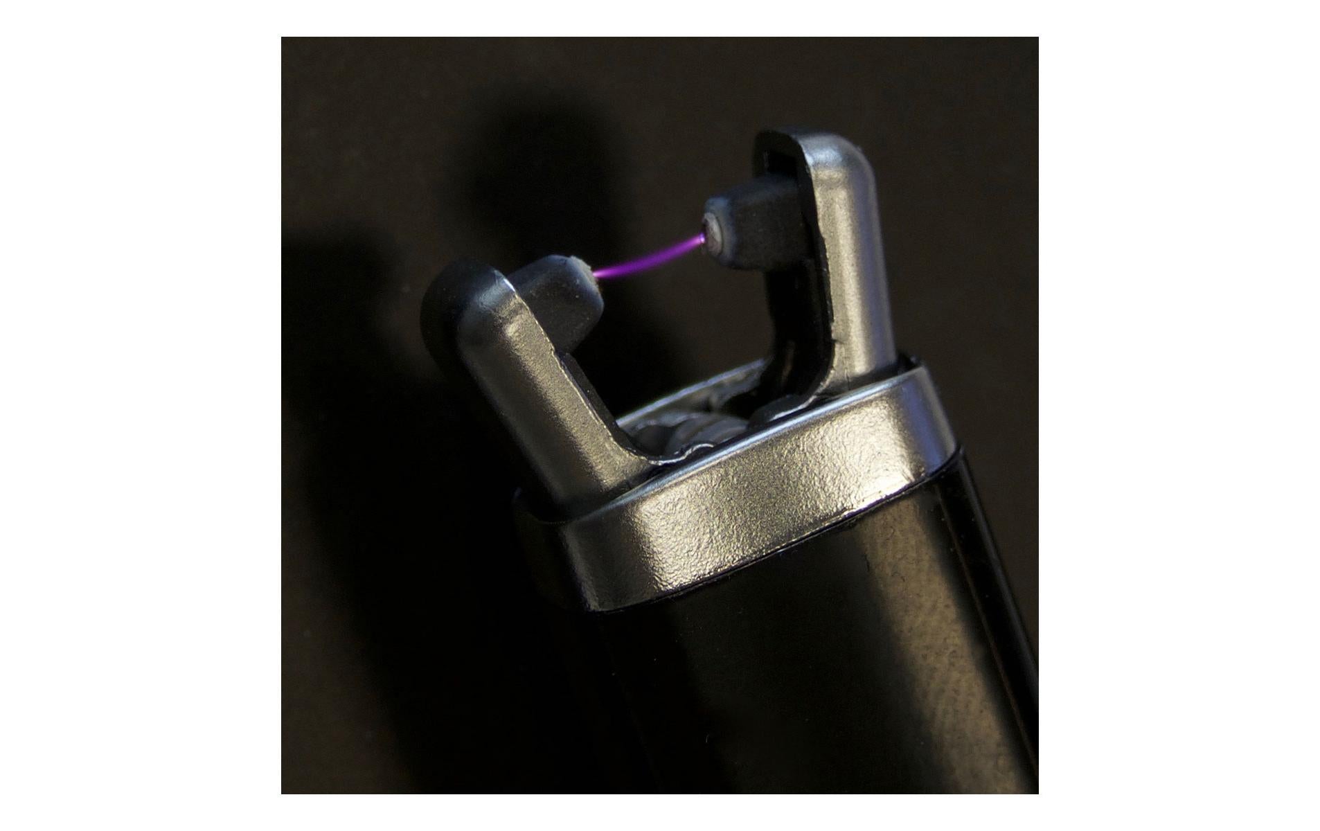 TFA-Dostmann TFA Dostmann – Küchenanzünder, 2,6 × 19,2 × 1,9 cm, Metall/Kunststoff, Schwarz/Silber, mit Akku