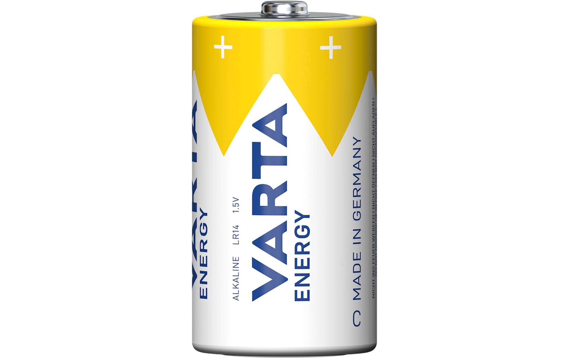 Varta C Batterien, Alkaline, 1,5 V – 2 Stk.