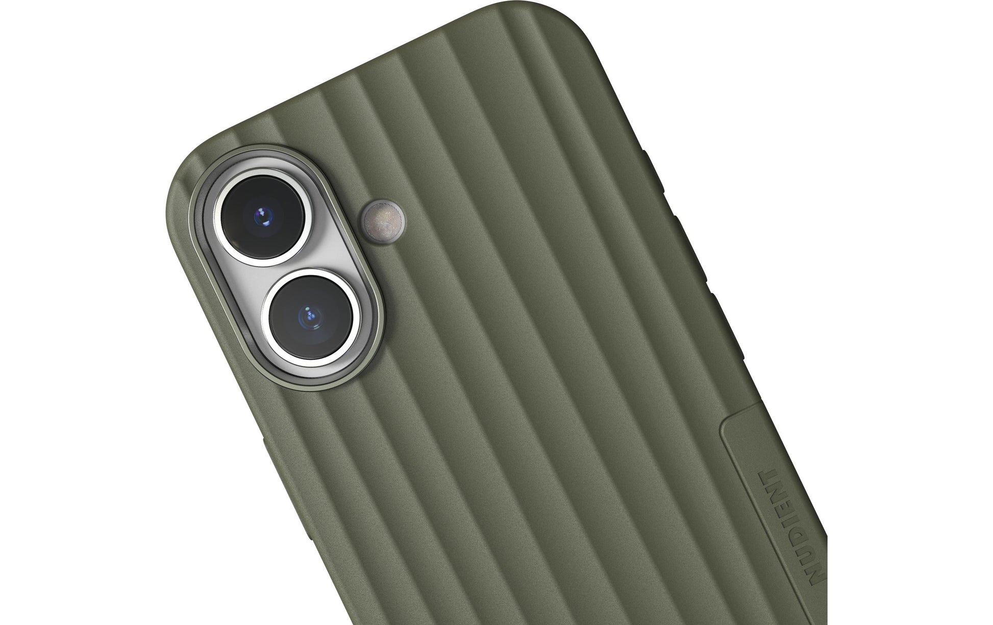Nudient – Backcover Bold – für Apple iPhone 17 – oliv – MagSafe-kompatibel