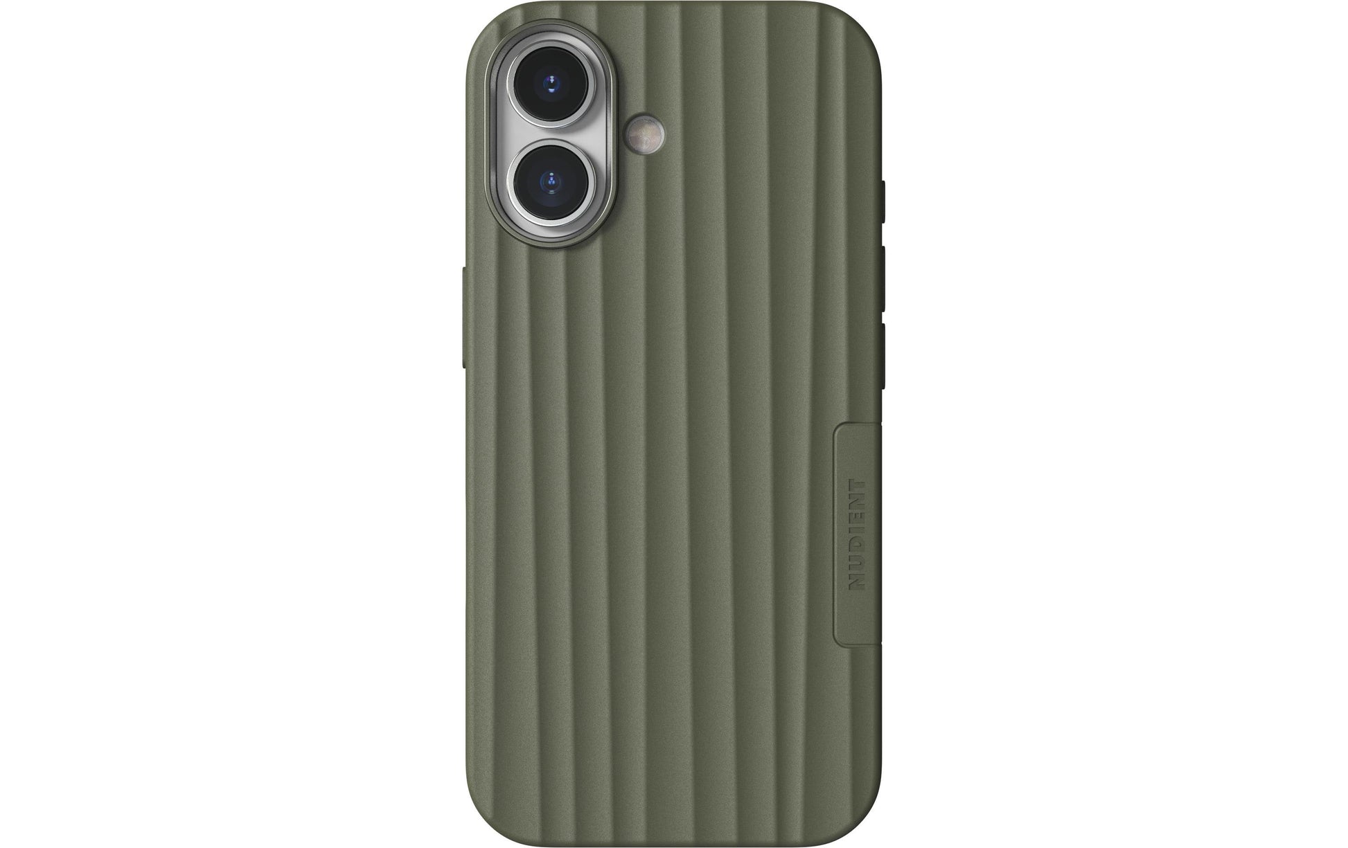 Nudient – Backcover Bold – für Apple iPhone 17 – oliv – MagSafe-kompatibel