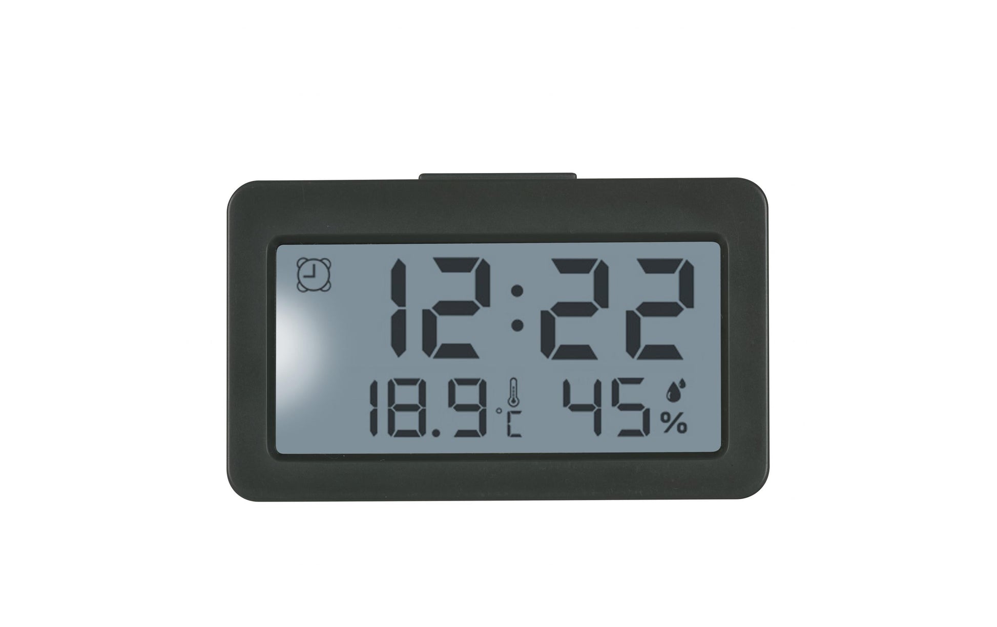 TFA-Dostmann TFA Dostmann Digitalwecker – Thermometer/Hygrometer, 2,4 × 4 × 6,8 cm, schwarz