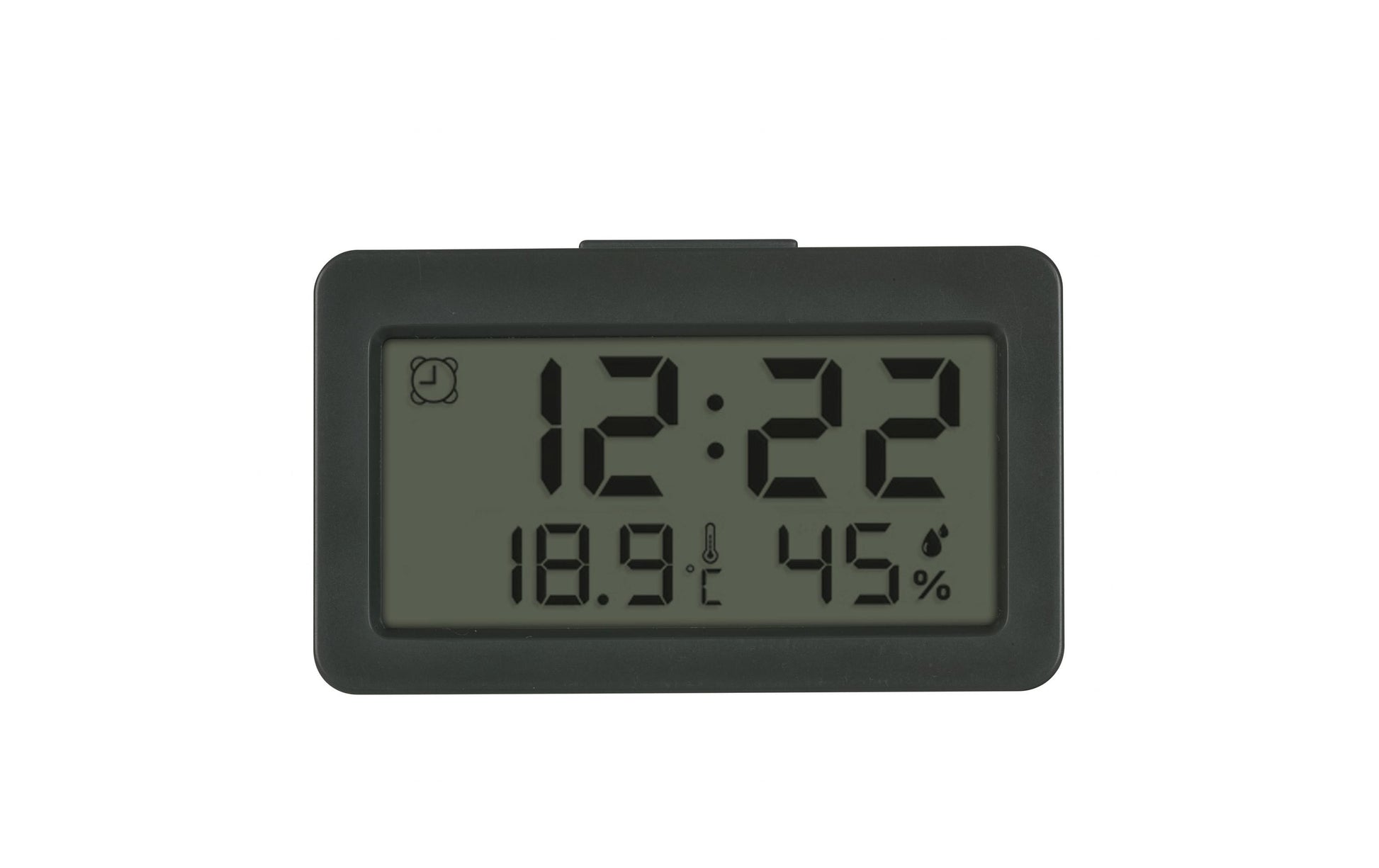 TFA-Dostmann TFA Dostmann Digitalwecker – Thermometer/Hygrometer, 2,4 × 4 × 6,8 cm, schwarz
