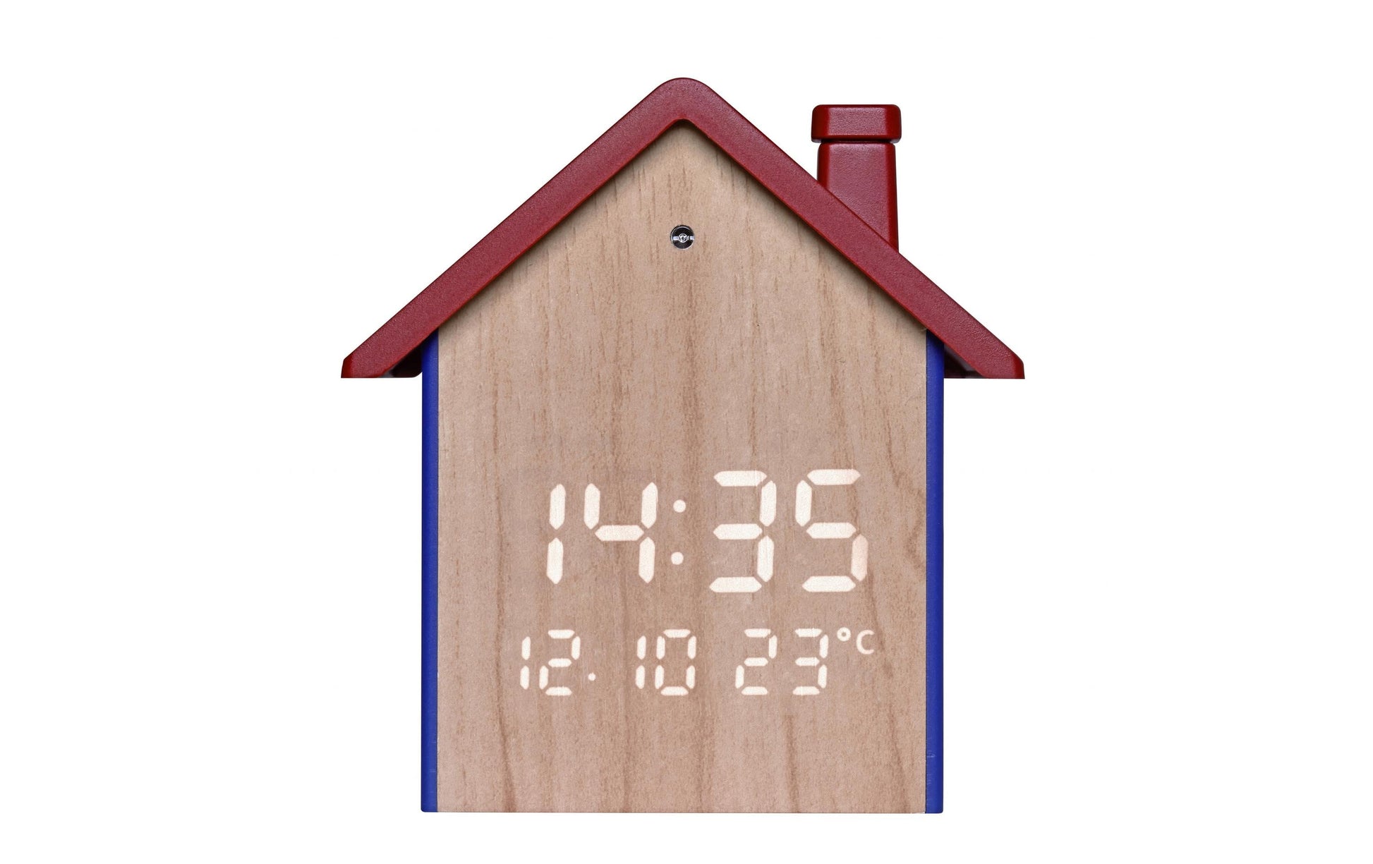 TFA-Dostmann TFA Dostmann Digitalwecker – Schlummerfunktion, Thermometer, Nachtlicht, Qi-Ladegerät, 7,7 × 9,6 × 8,9 cm, Mehrfarbig