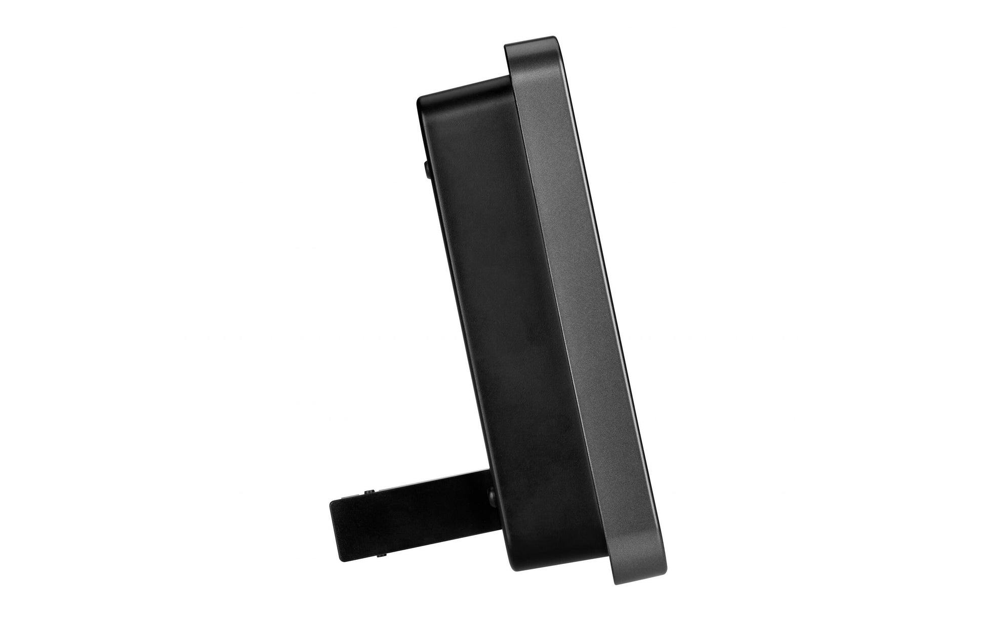 TFA-Dostmann TFA Dostmann Wanduhr Digital – Funk – 9,7 × 15 × 25,4 cm, Schwarz, Kunststoff, Kalender