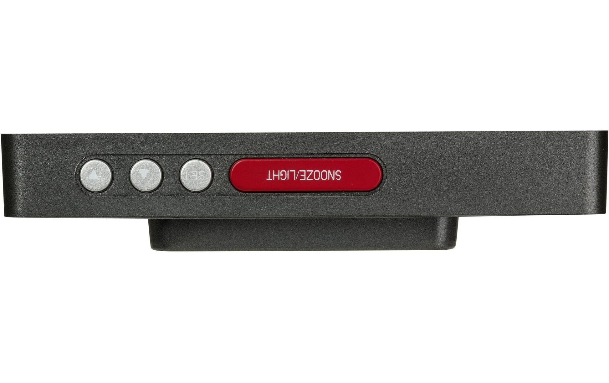 TFA-Dostmann TFA Dostmann Digitalwecker – Funk, Timer, Wochentag, 2,6 × 6,4 × 12,4 cm, Grau, Kunststoff