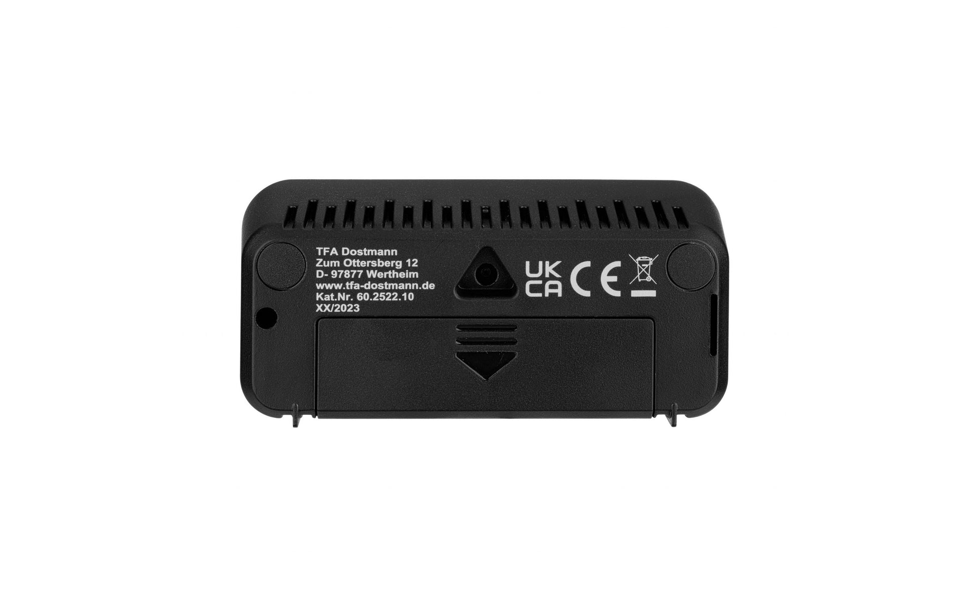 TFA-Dostmann TFA Dostmann Digitalwecker – Funk, 2,5 × 3,8 × 8,4 cm, grau