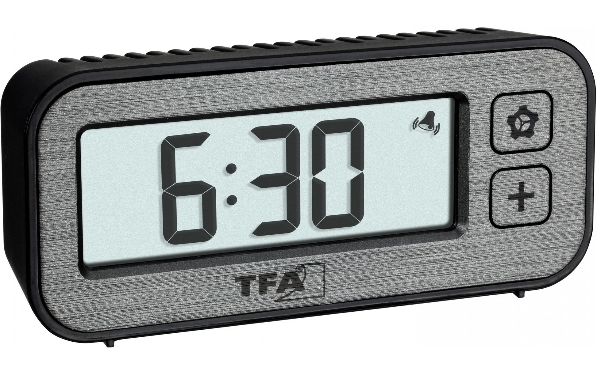 TFA-Dostmann TFA Dostmann Digitalwecker – Funk, 2,5 × 3,8 × 8,4 cm, grau
