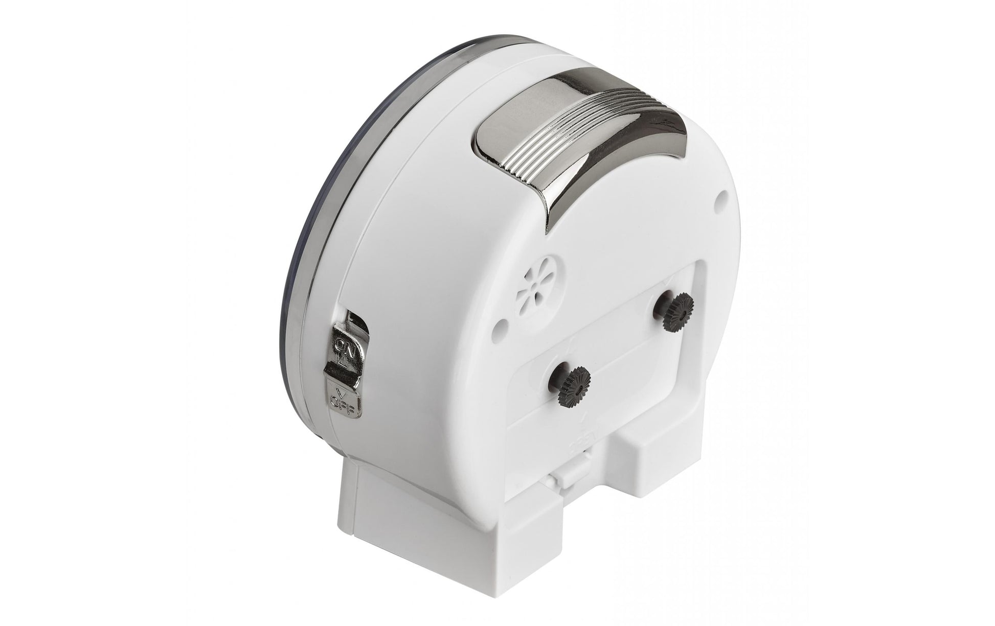 TFA-Dostmann TFA Dostmann Wecker – Analog, Licht, 4,5 × 8,7 × 8,5 cm, Weiss