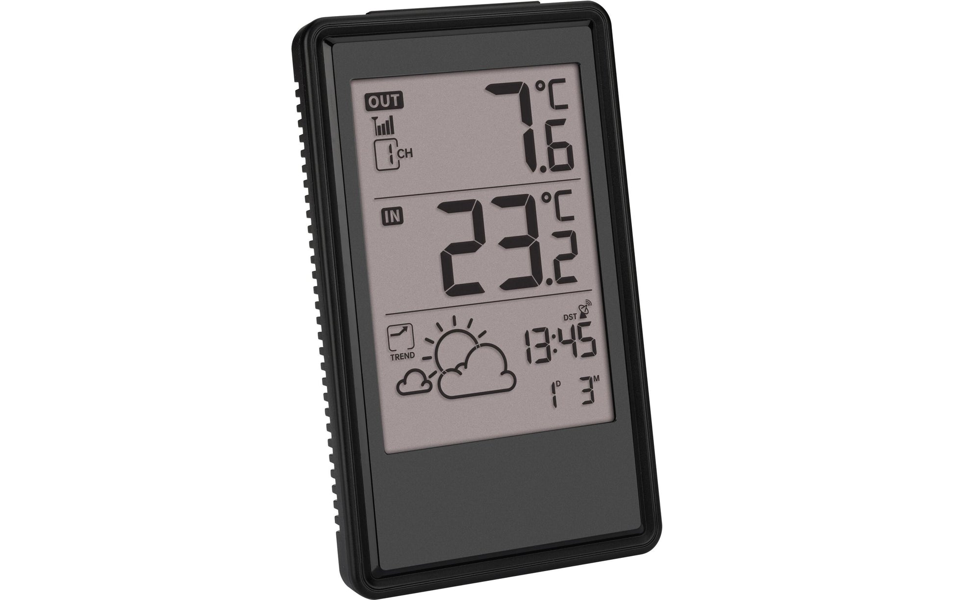 TFA-Dostmann 35.1170.01 – Wetterstation, Funk, innen/außen, inkl. Aussensensor