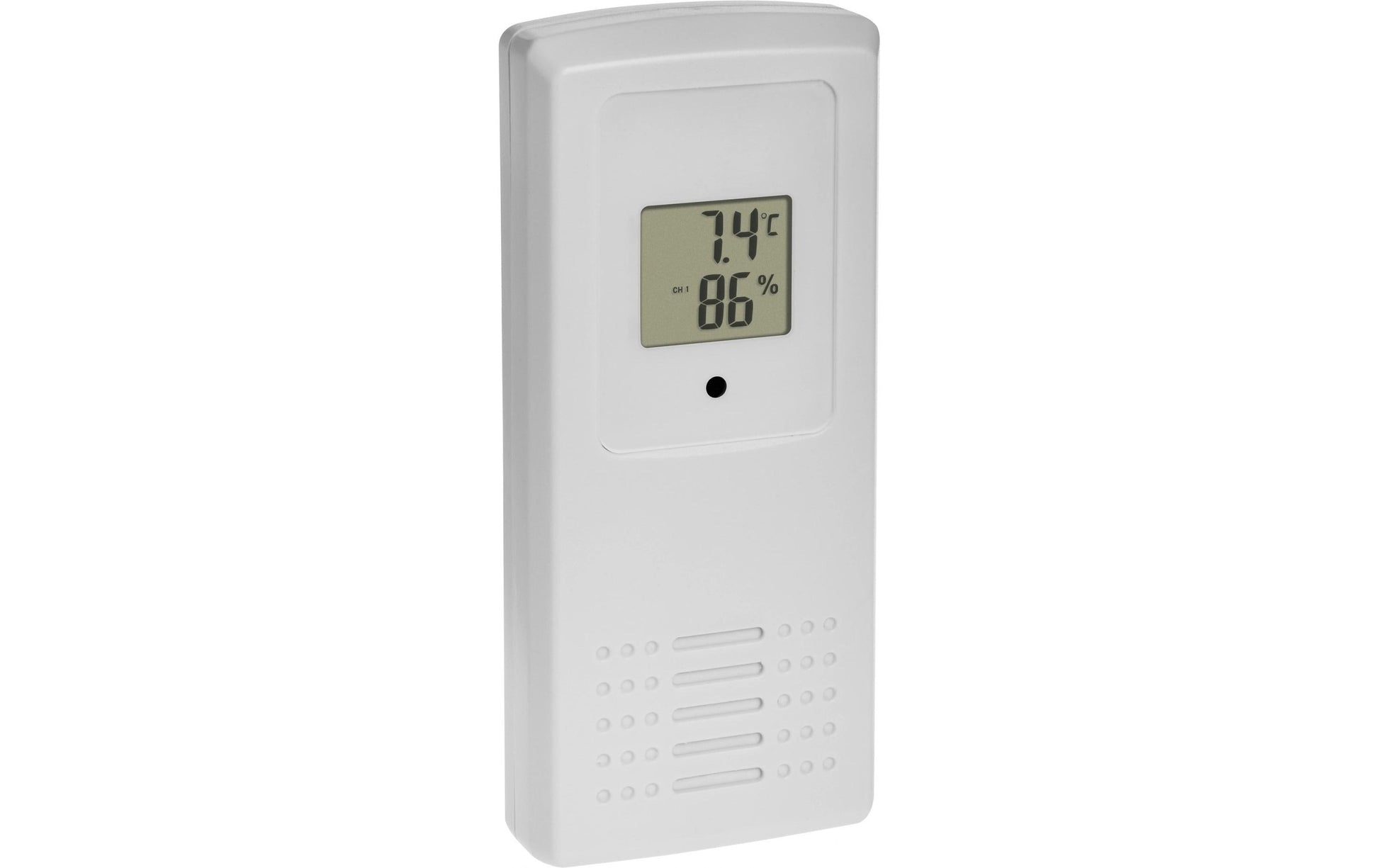 TFA-Dostmann TFA Dostmann – Wetterstation, Funk, Hygrometer, inkl. Aussensensor – Weiss