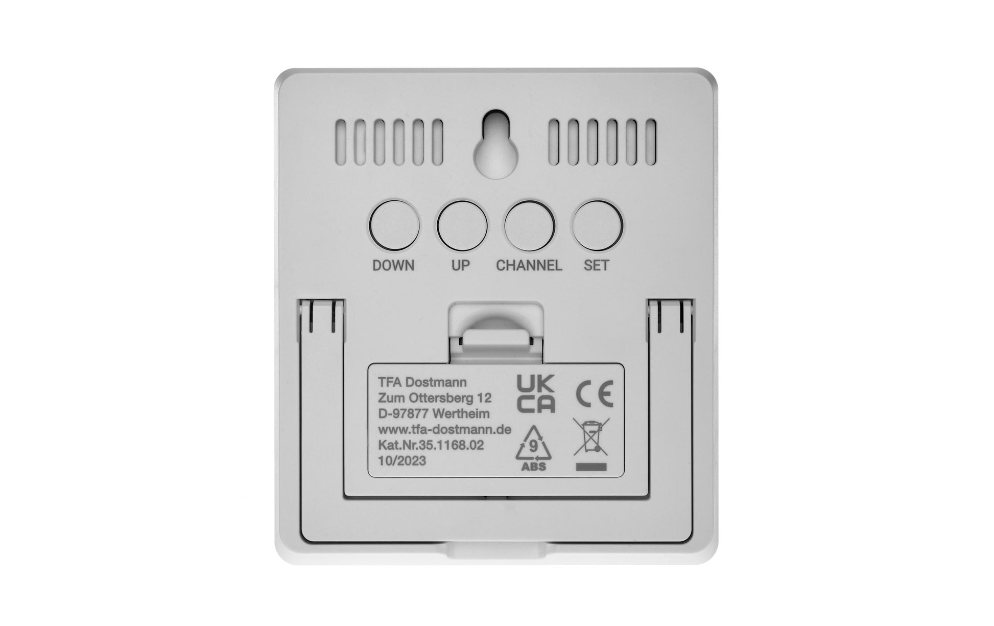 TFA-Dostmann TFA Dostmann – Wetterstation, Funk, Hygrometer, inkl. Aussensensor – Weiss