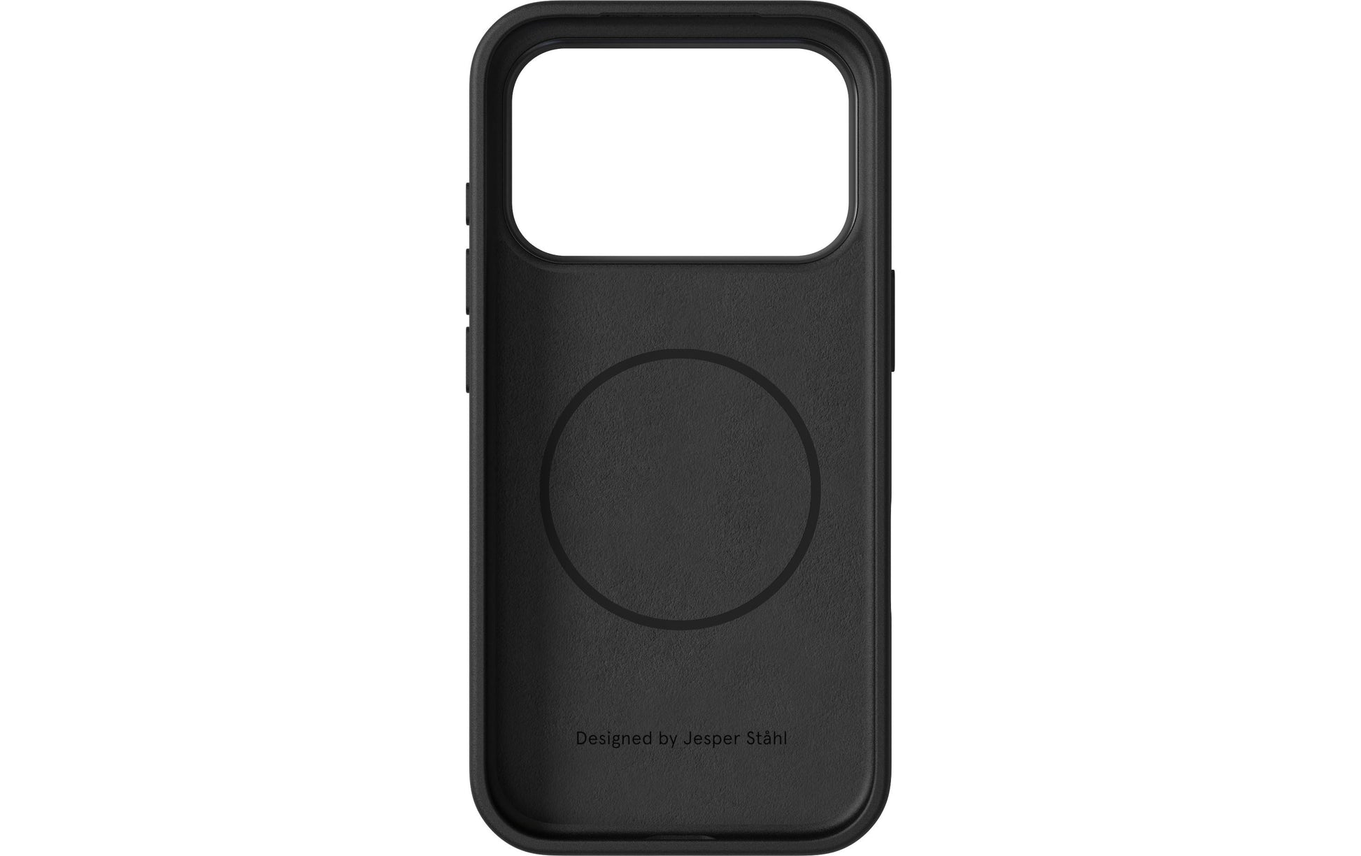 Nudient – Backcover – für Apple iPhone 17 Pro – schwarz – MagSafe-kompatibel