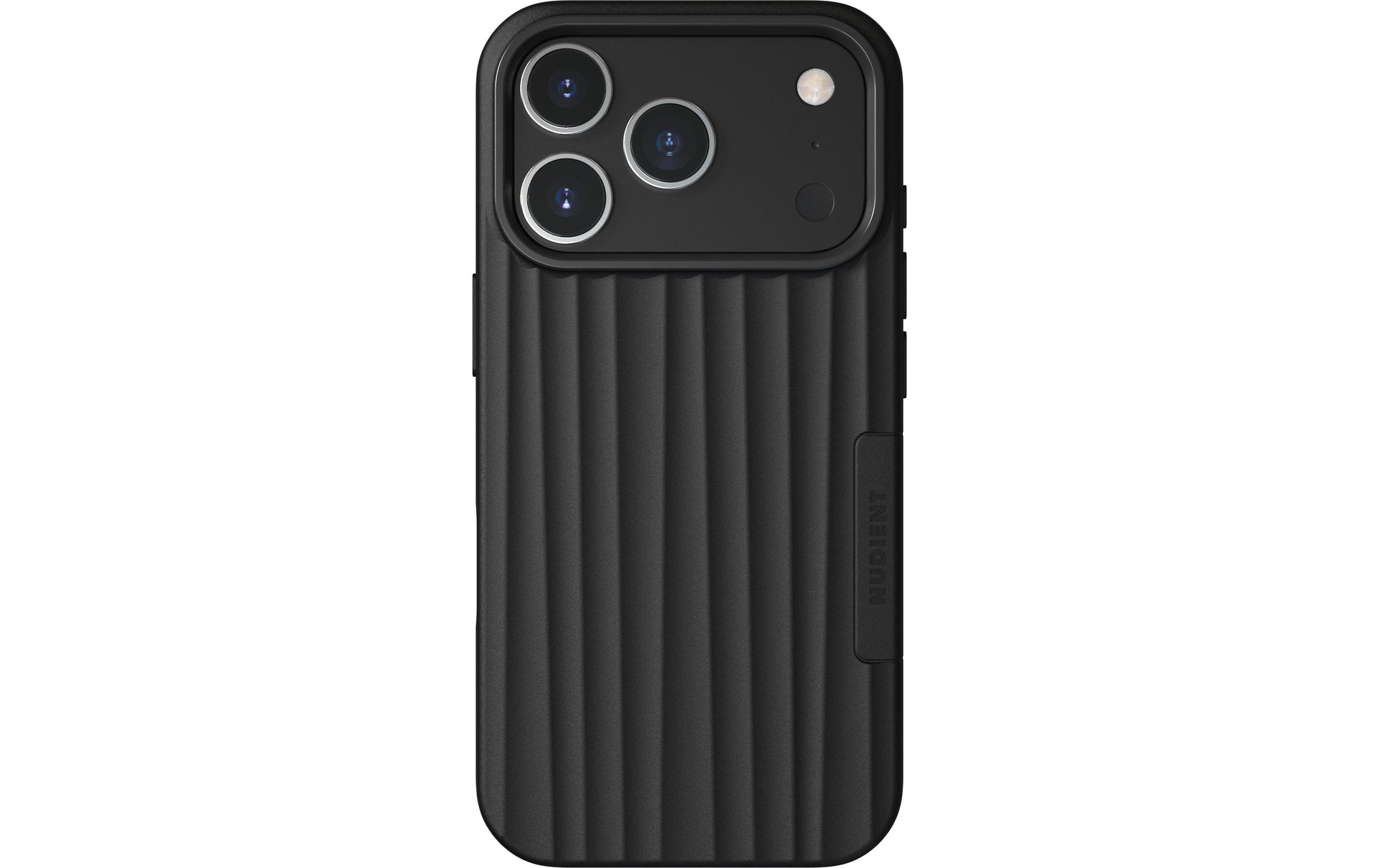Nudient – Backcover – für Apple iPhone 17 Pro – schwarz – MagSafe-kompatibel