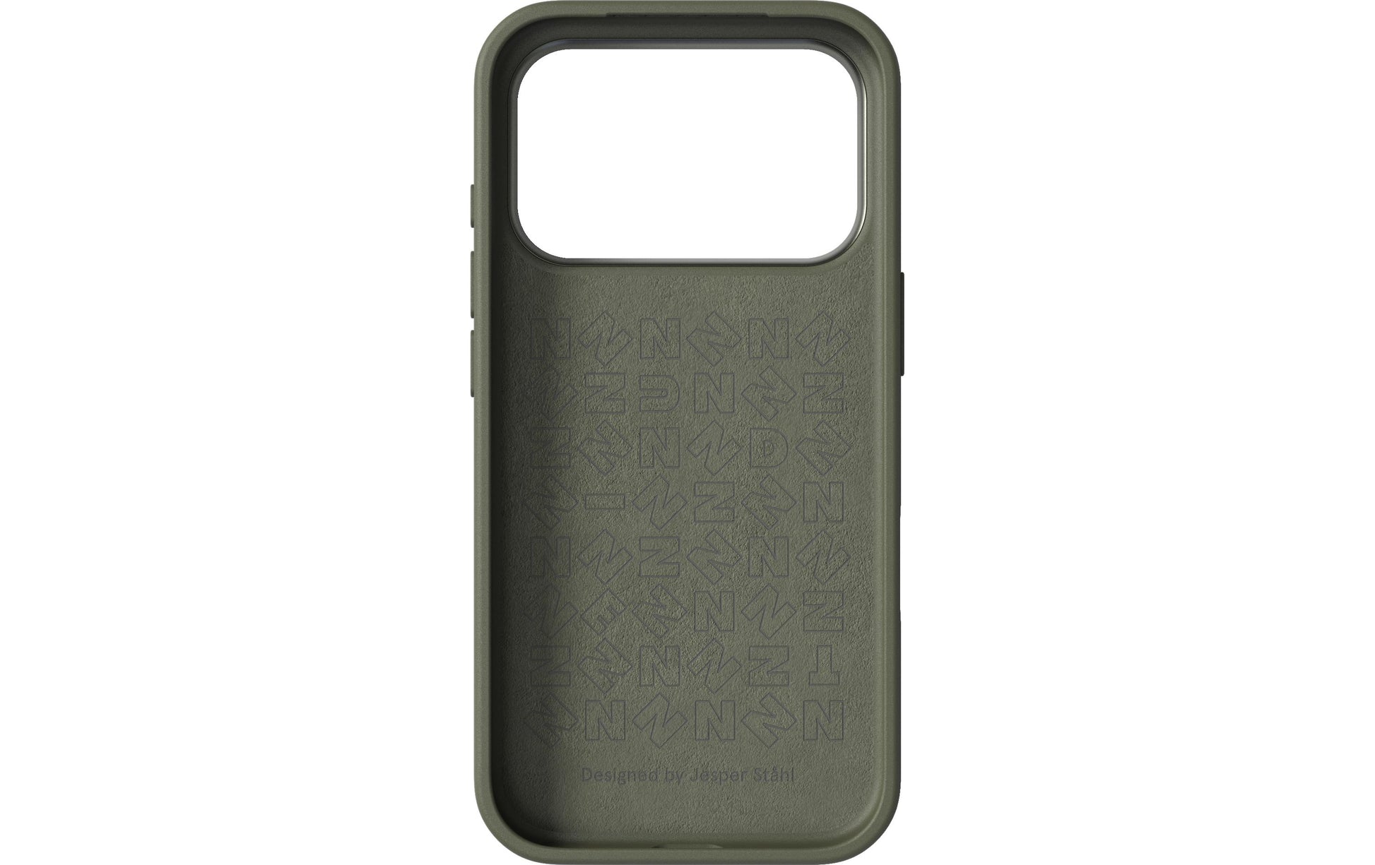 Nudient – Backcover Bold – für Apple iPhone 17 Pro – olive – MagSafe-kompatibel