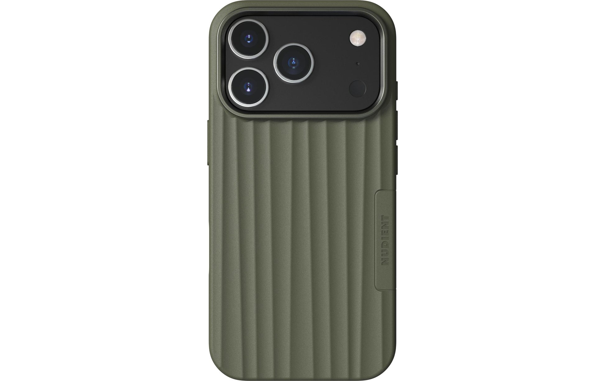 Nudient – Backcover Bold – für Apple iPhone 17 Pro – olive – MagSafe-kompatibel