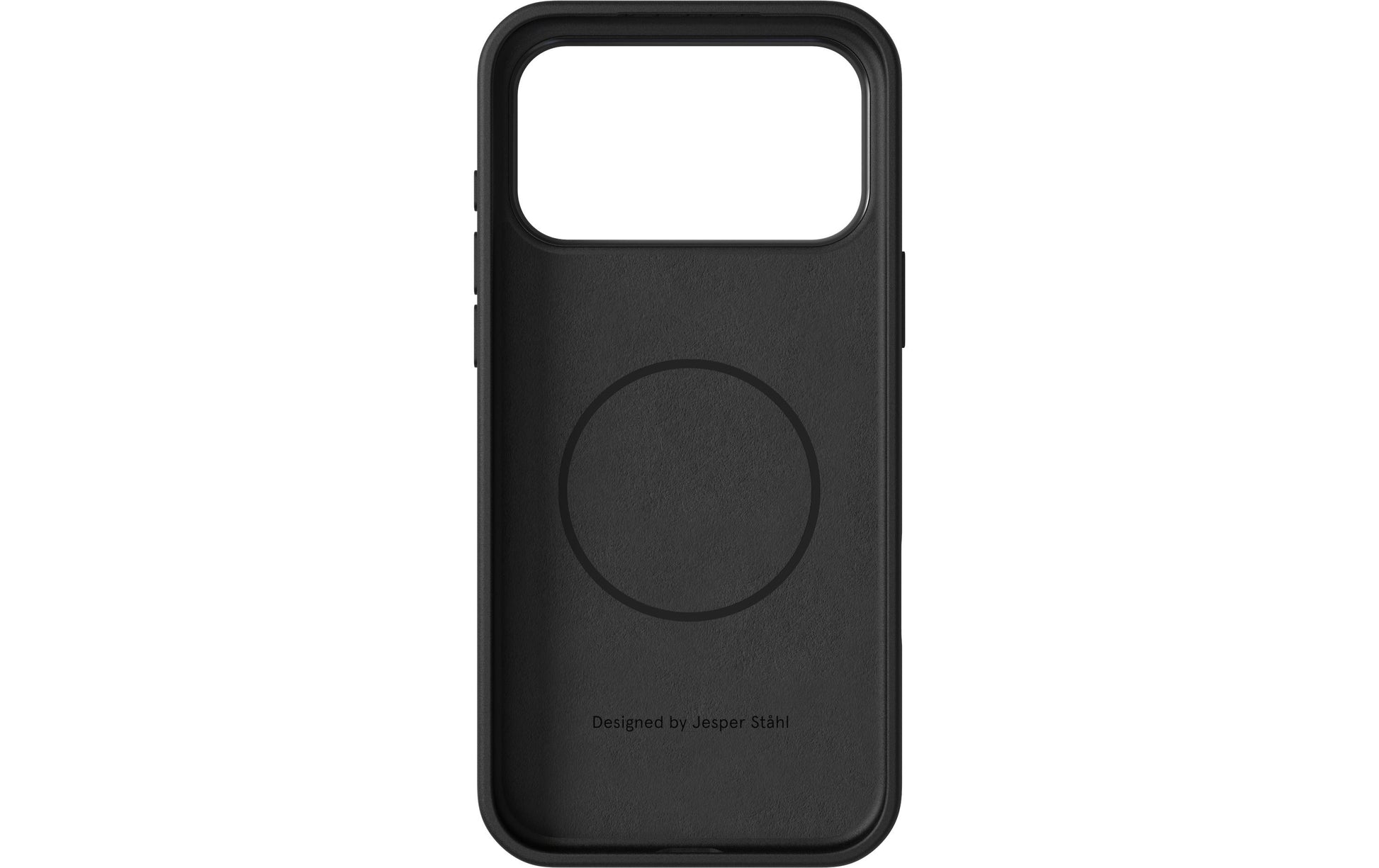Nudient – Backcover – für Apple iPhone 17 Pro Max – schwarz – MagSafe kompatibel