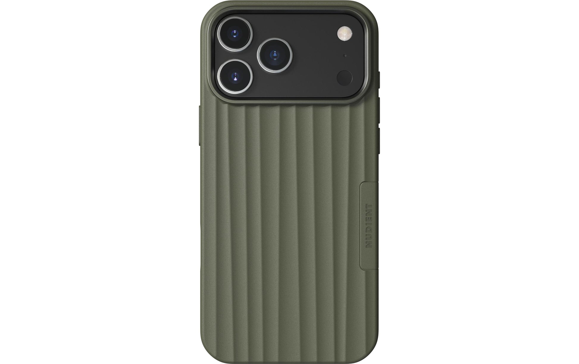 Nudient – Backcover – für Apple iPhone 17 Pro Max – olive – MagSafe-kompatibel