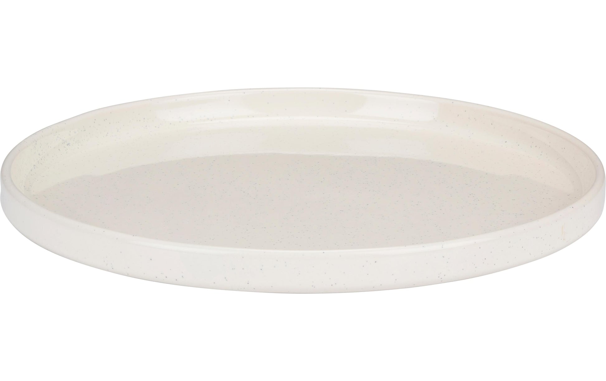 Alpina Geschirrset – 16-teiliges Set, Steinzeug, Creme