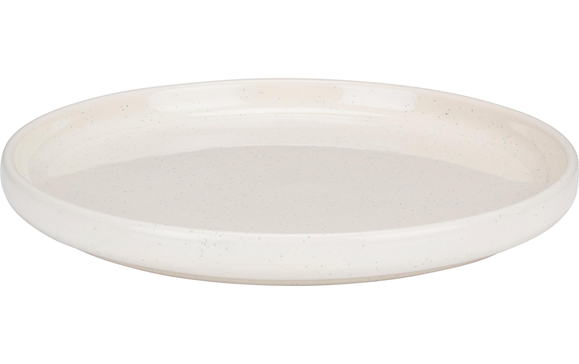 Alpina Geschirrset – 16-teiliges Set, Steinzeug, Creme