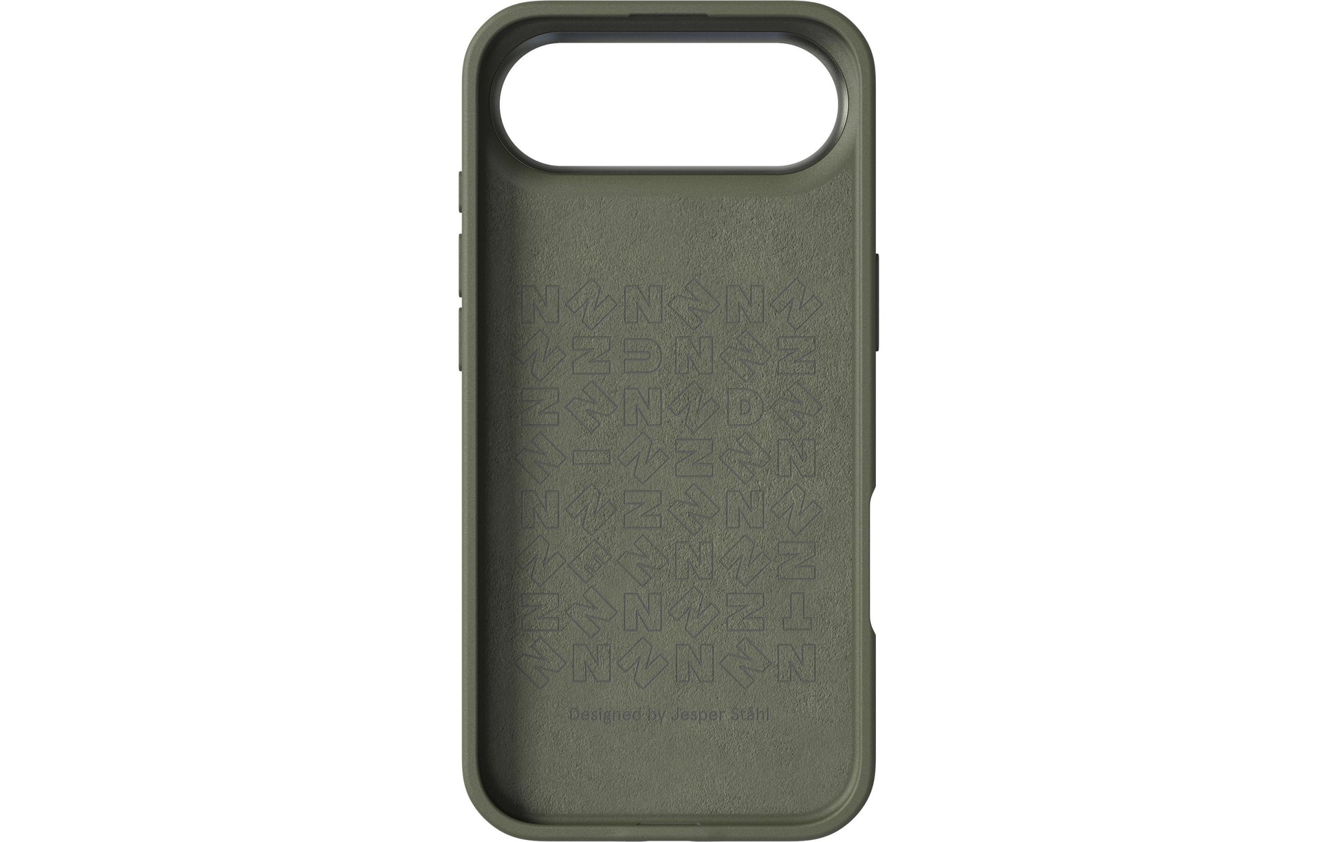 Nudient – Backcover Bold – für Apple iPhone 17 Air – Olive – MagSafe-kompatibel