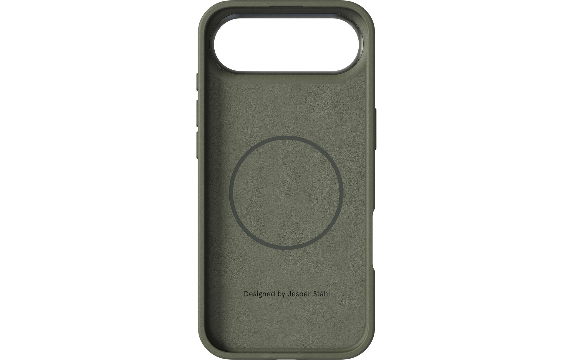 Nudient – Backcover Bold – für Apple iPhone 17 Air – Olive – MagSafe-kompatibel