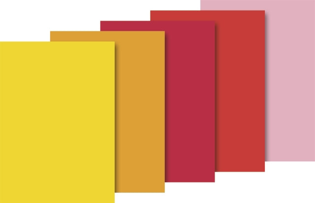 HEYDA Seidenpapier – 20 g/m² – 50 × 70 cm – mehrfarbig – 10 Bogen