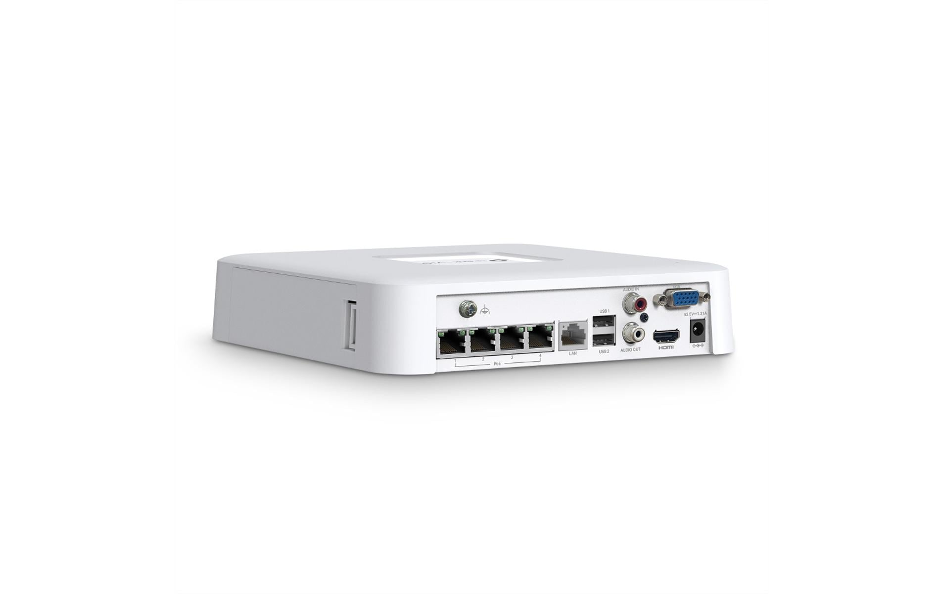 TP-Link VIGI Netzwerk-Video-Recorder – 4 Kanäle, 4K, PoE+, Weiss