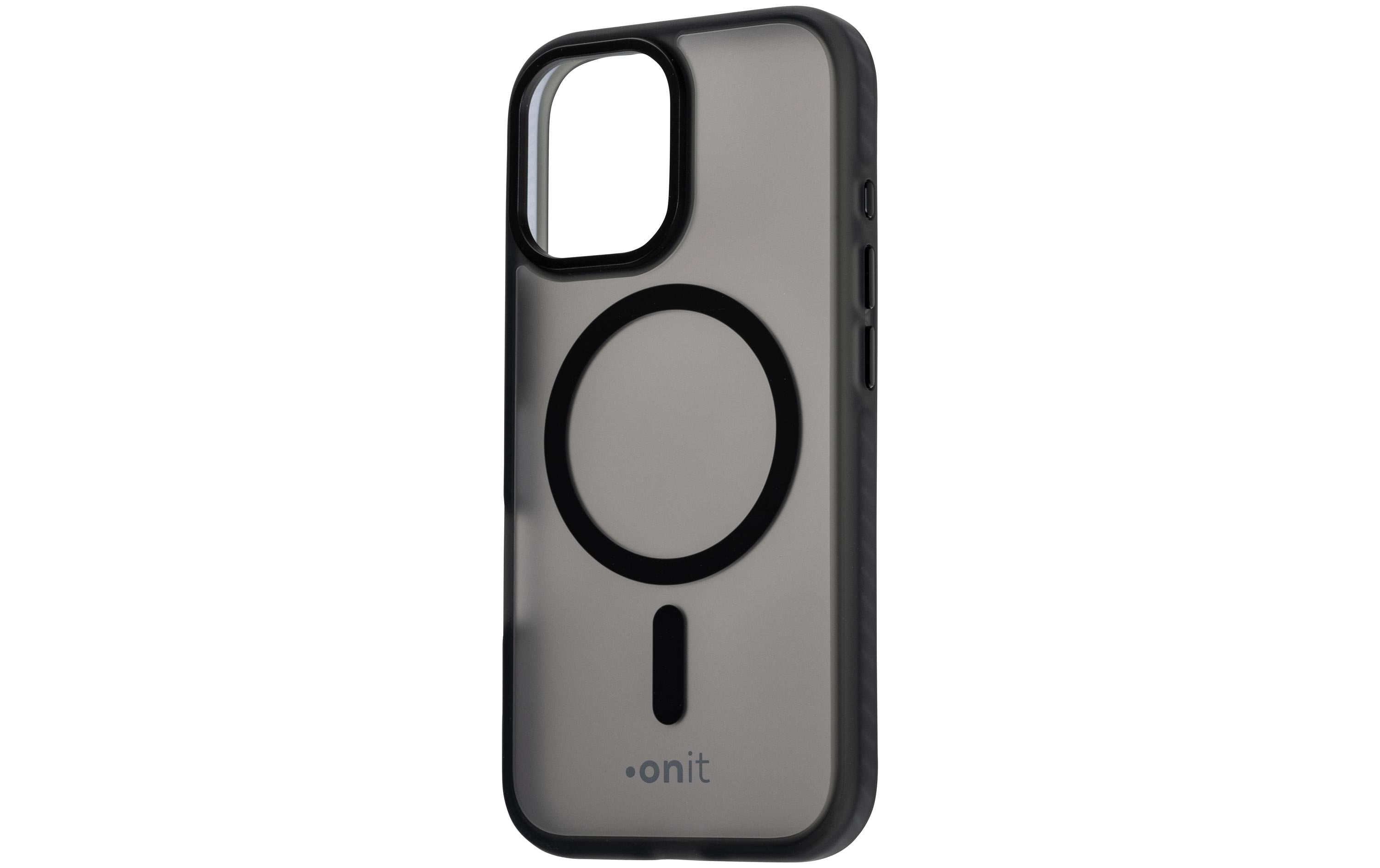 Onit Mill.Std. Backcover – für Apple iPhone 17, MagSafe, TPU, Schwarz matt, bis 3 m Sturzsicher