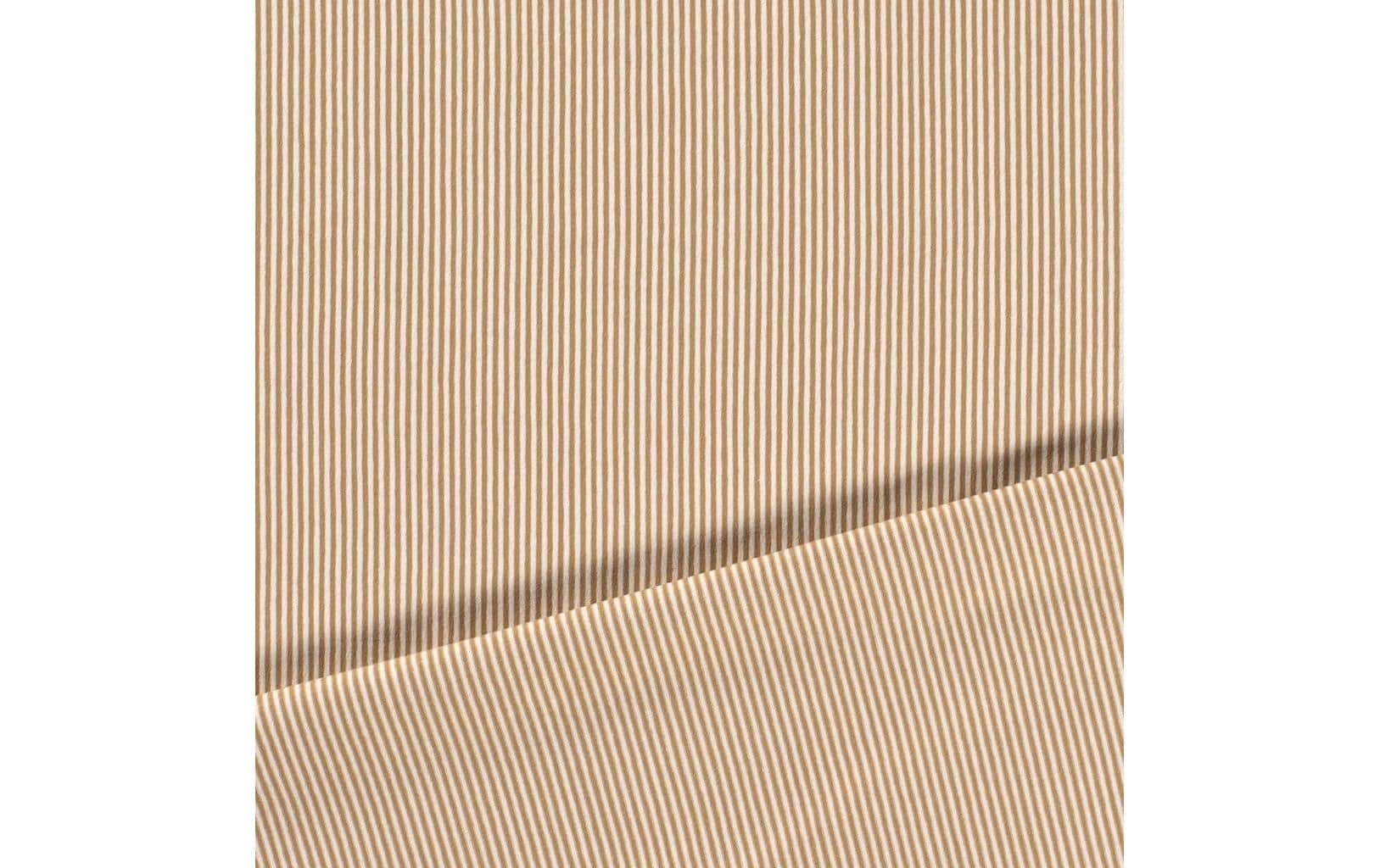 Stoffe Dekostoff, Jersey (Elasthan), Tiere Zug, Beige, 150 × 50 cm, 3 × 0,5 m