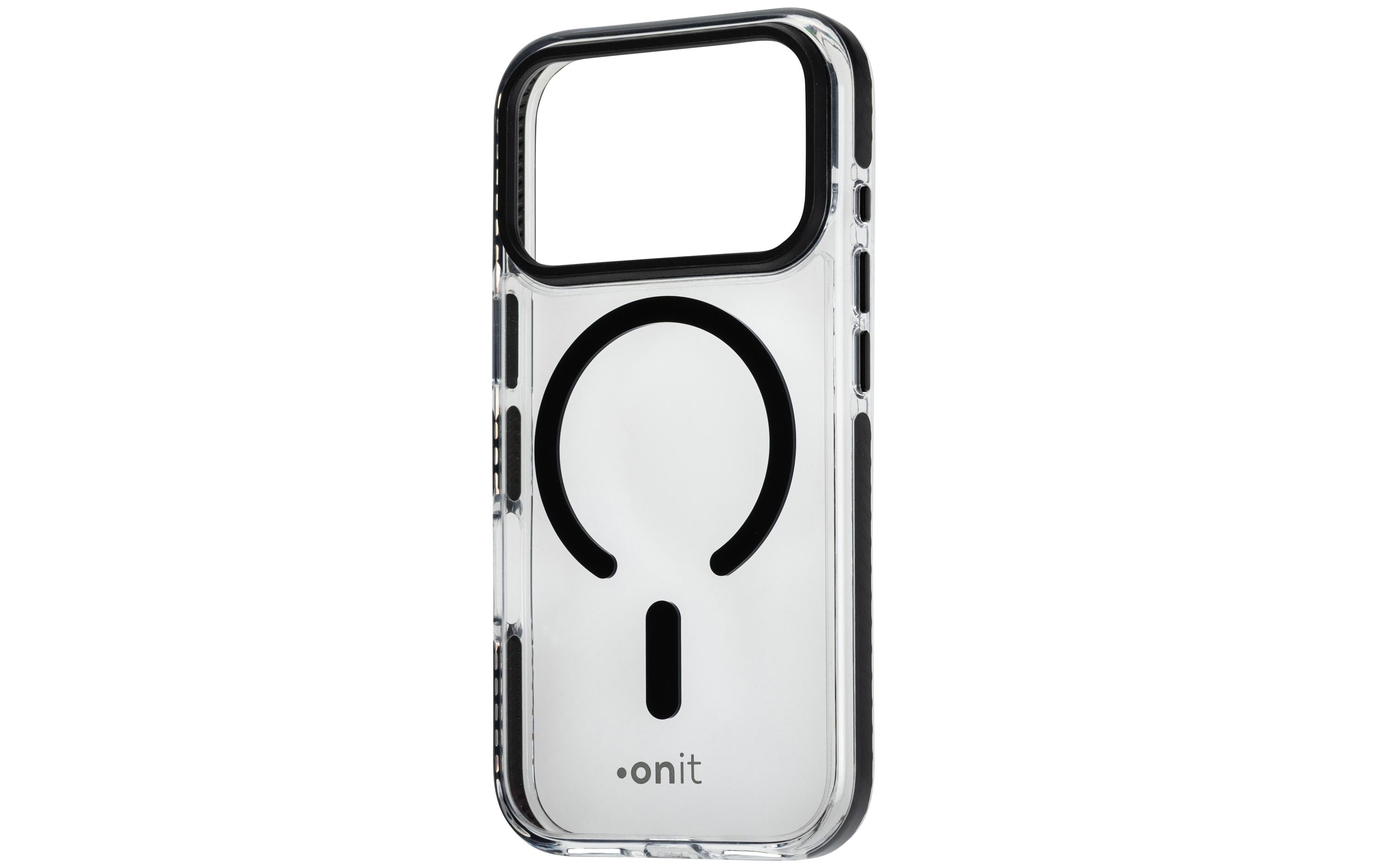 Onit Backcover – für Apple iPhone 17 Pro – MagSafe, TPU, Schwarz, bis 3 m Sturzschutz