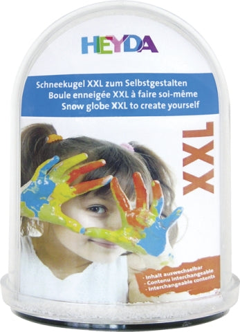 HEYDA Schneekugel – 14 cm, mehrfarbig
