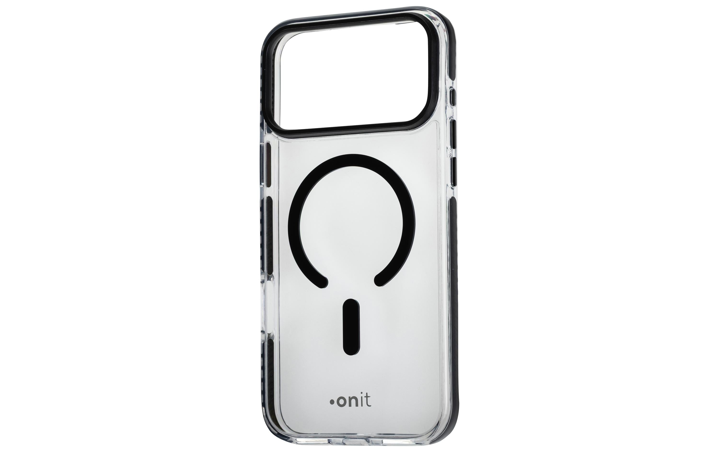 Onit Mill.Std. Backcover – für Apple iPhone 17 Pro Max, MagSafe, TPU, Schwarz, bis 3 m Sturzsicher