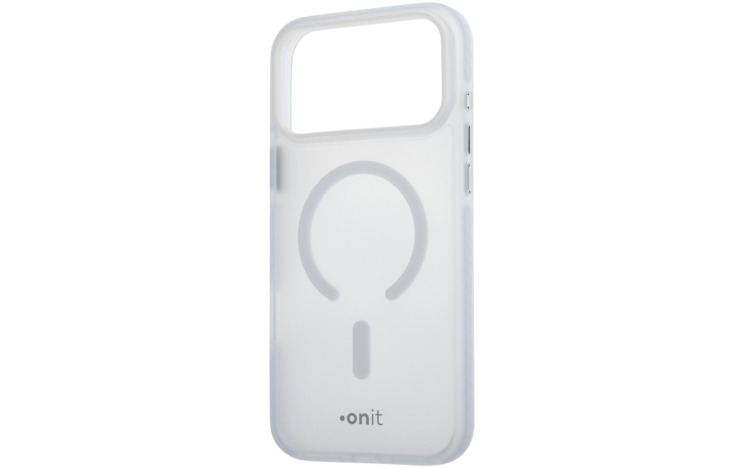 Onit Backcover – für Apple iPhone 17 Pro Max, MagSafe, TPU, Weiss matt, bis 3 m Sturzsicher
