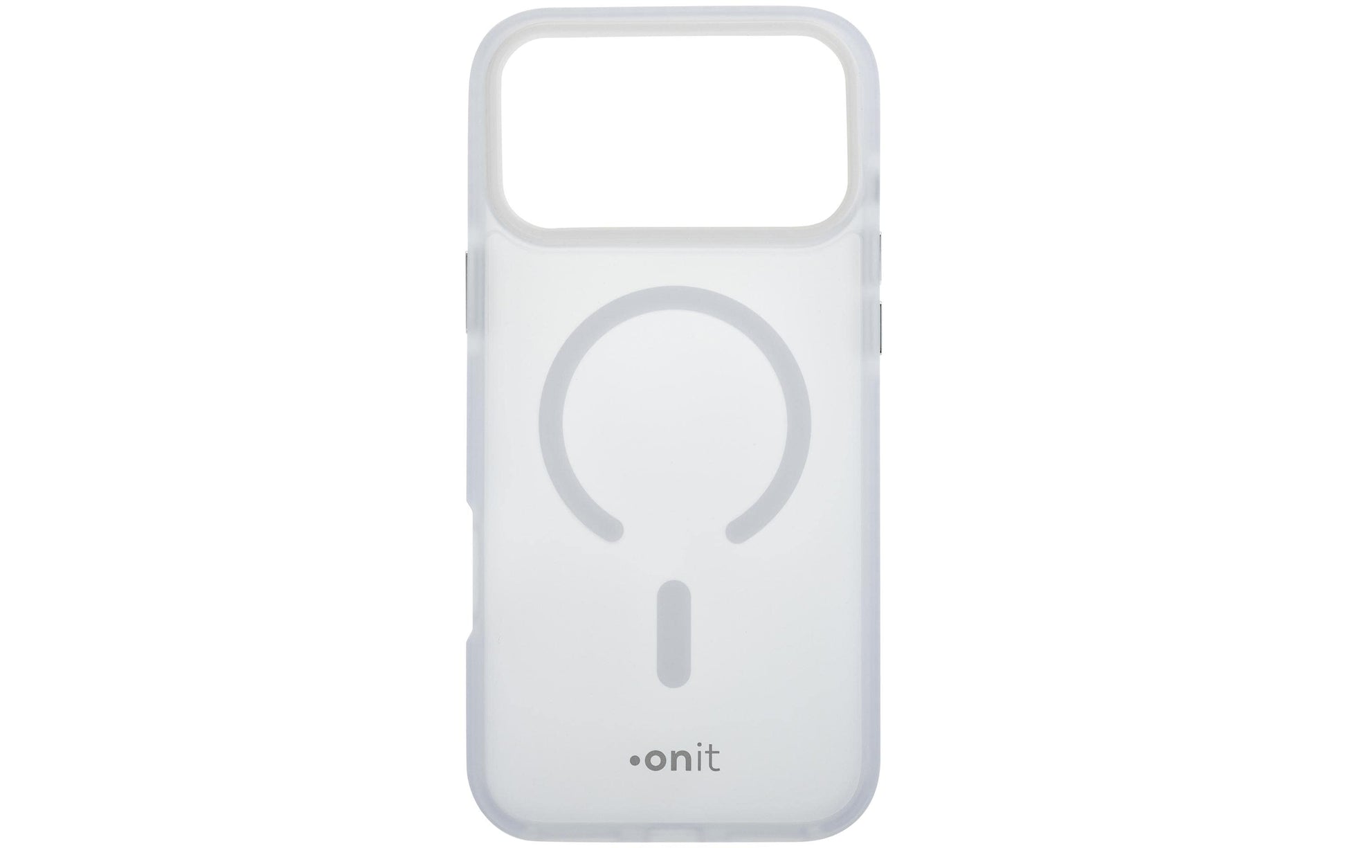 Onit Backcover – für Apple iPhone 17 Pro Max, MagSafe, TPU, Weiss matt, bis 3 m Sturzsicher