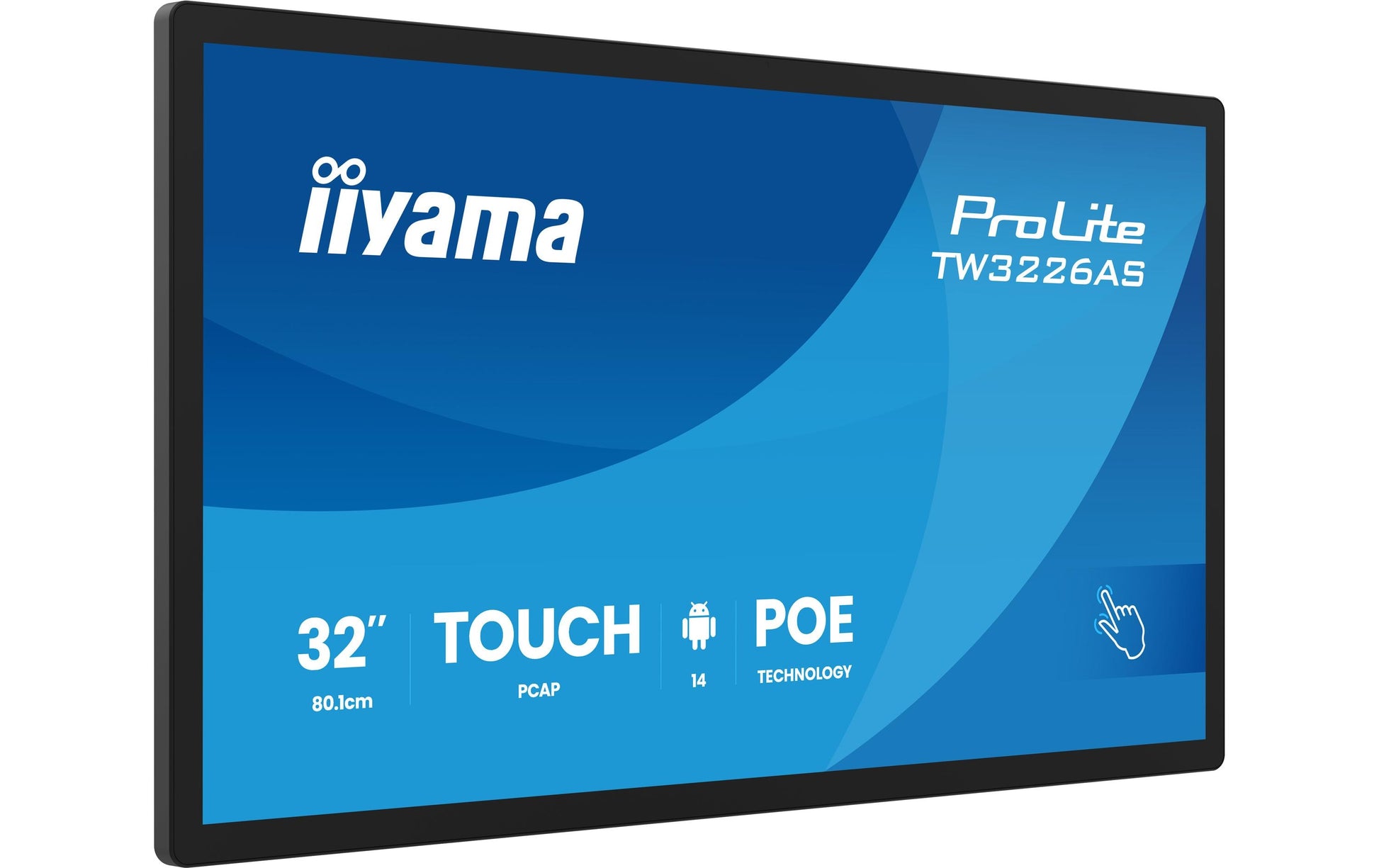 iiyama ProLite 31,5" FHD Touch – 500 cd/m²