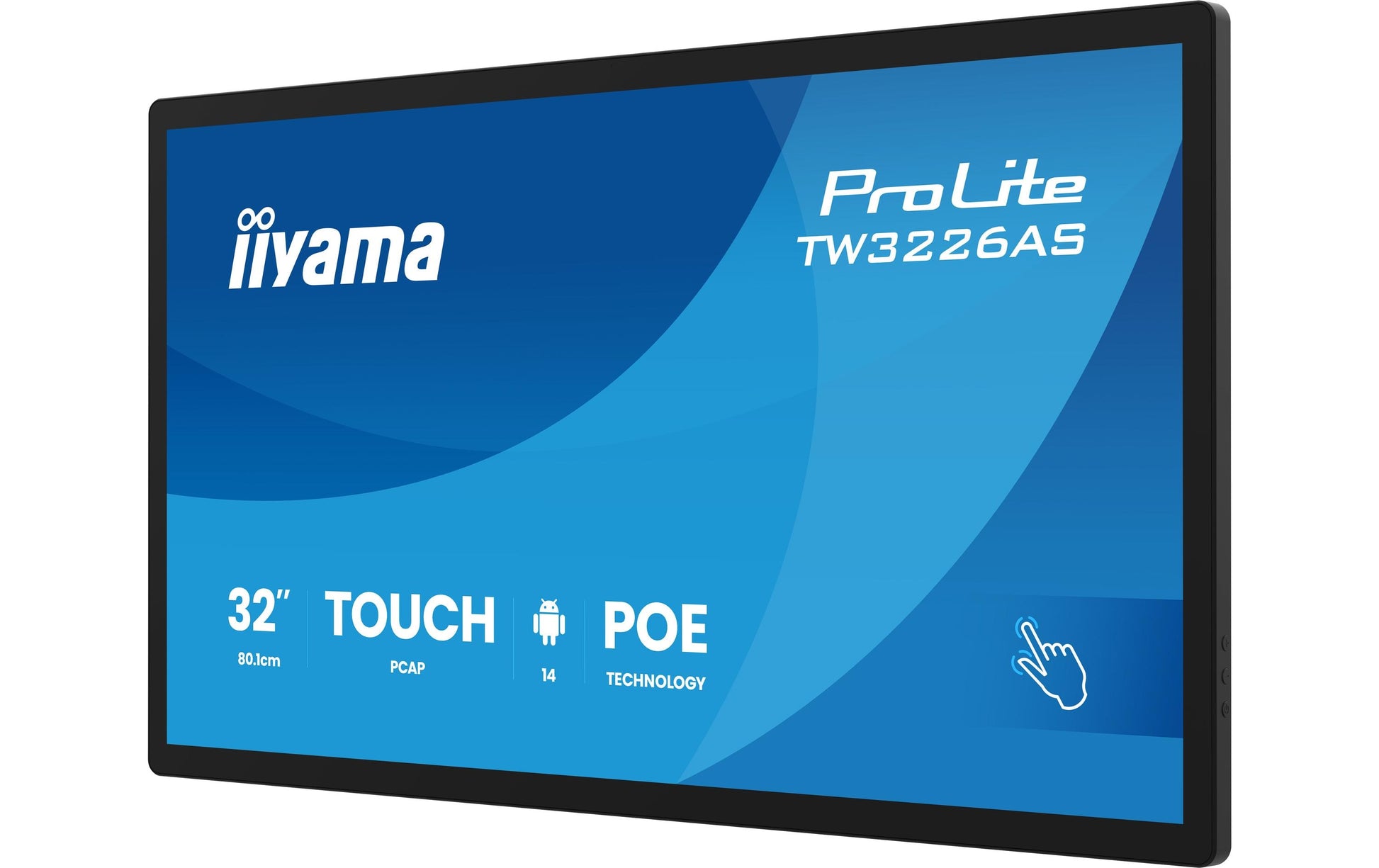 iiyama ProLite 31,5" FHD Touch – 500 cd/m²