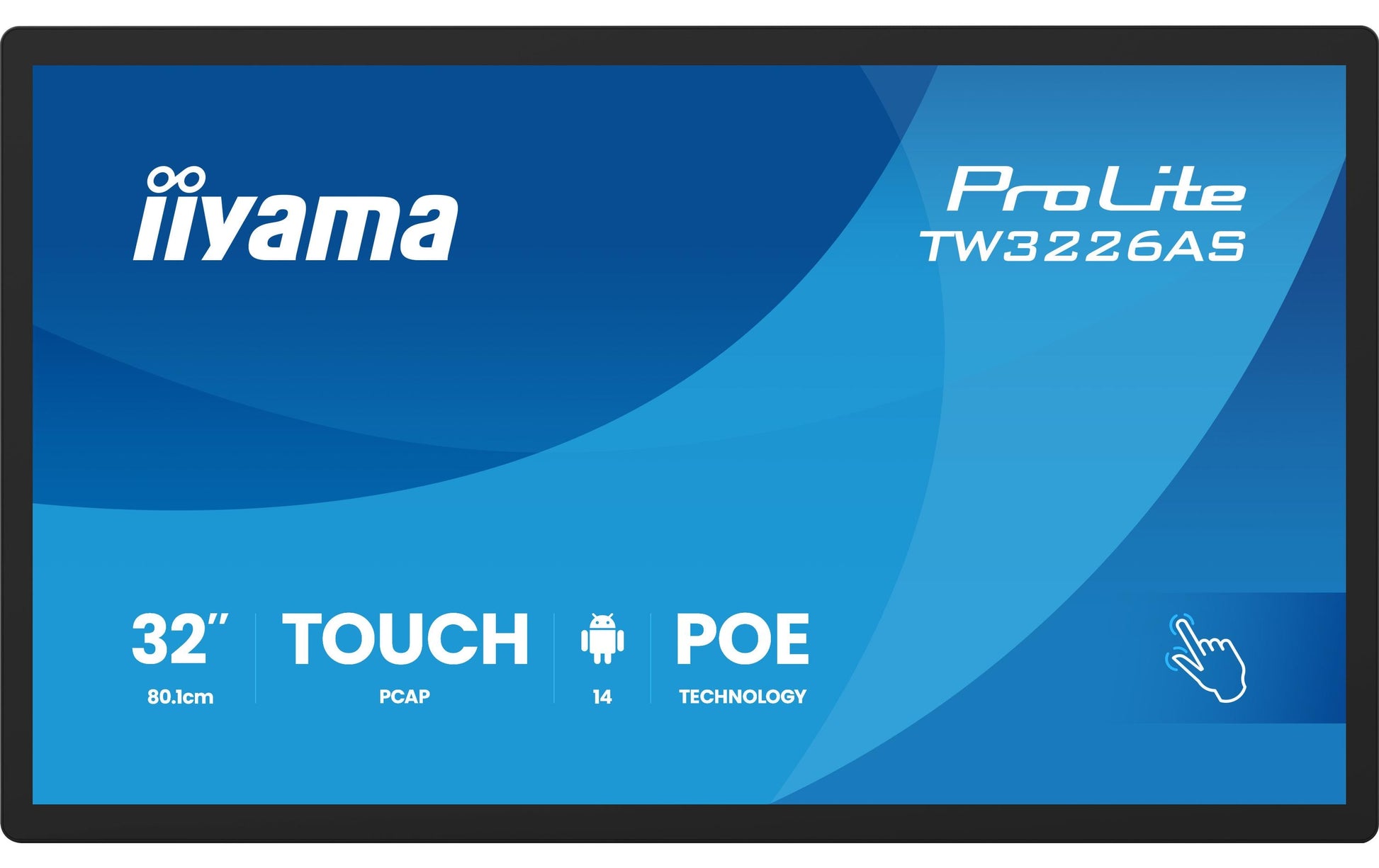 iiyama ProLite 31,5" FHD Touch – 500 cd/m²
