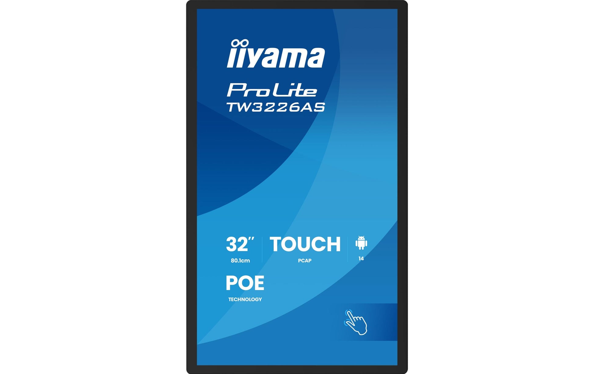 iiyama ProLite 31,5" FHD Touch – 500 cd/m²