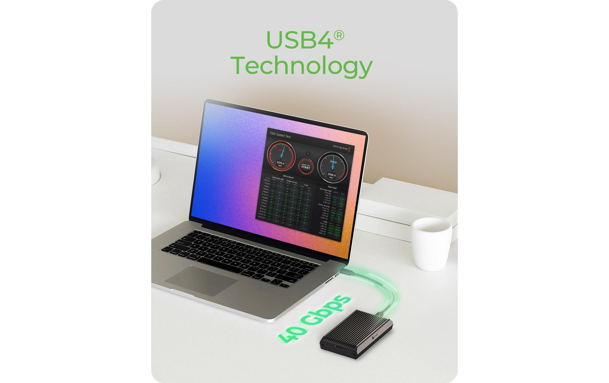 RaidSonic ICY BOX IB-1920M-C42 – 1-Bay externes Gehäuse – USB-C, für 2,5" HDD/SSD, SATA